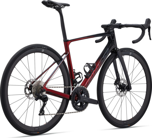 Maanteeratas GIANT Defy Advanced Pro 2, Carbon/Sangria - Image 2