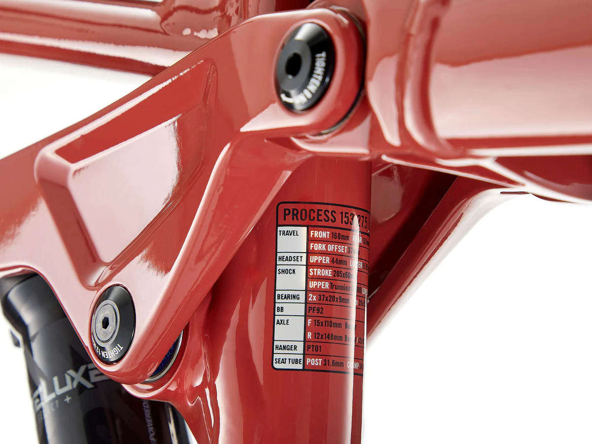 Maastikuratas KONA Process 153 27.5, Gloss Bloodstone (Red) (XL) - Image 7