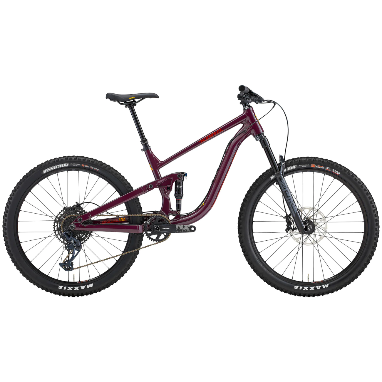Maastikuratas KONA Process 134 DL 27.5, Gloss Plum (Purple) (M)