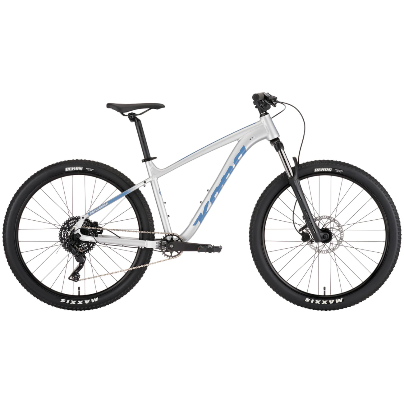 Maastikuratas KONA Fire Mountain, Matte Faux Raw (Silver) (XL)