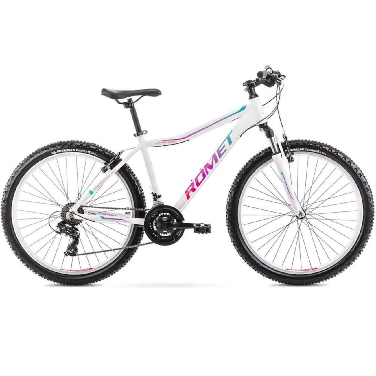 ROMET Jolene 6.1 LTD, 26", valge-roheline (M)
