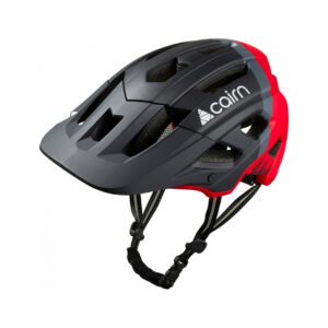 Kiiver CAIRN Dust II Black Red, must-punane (L)