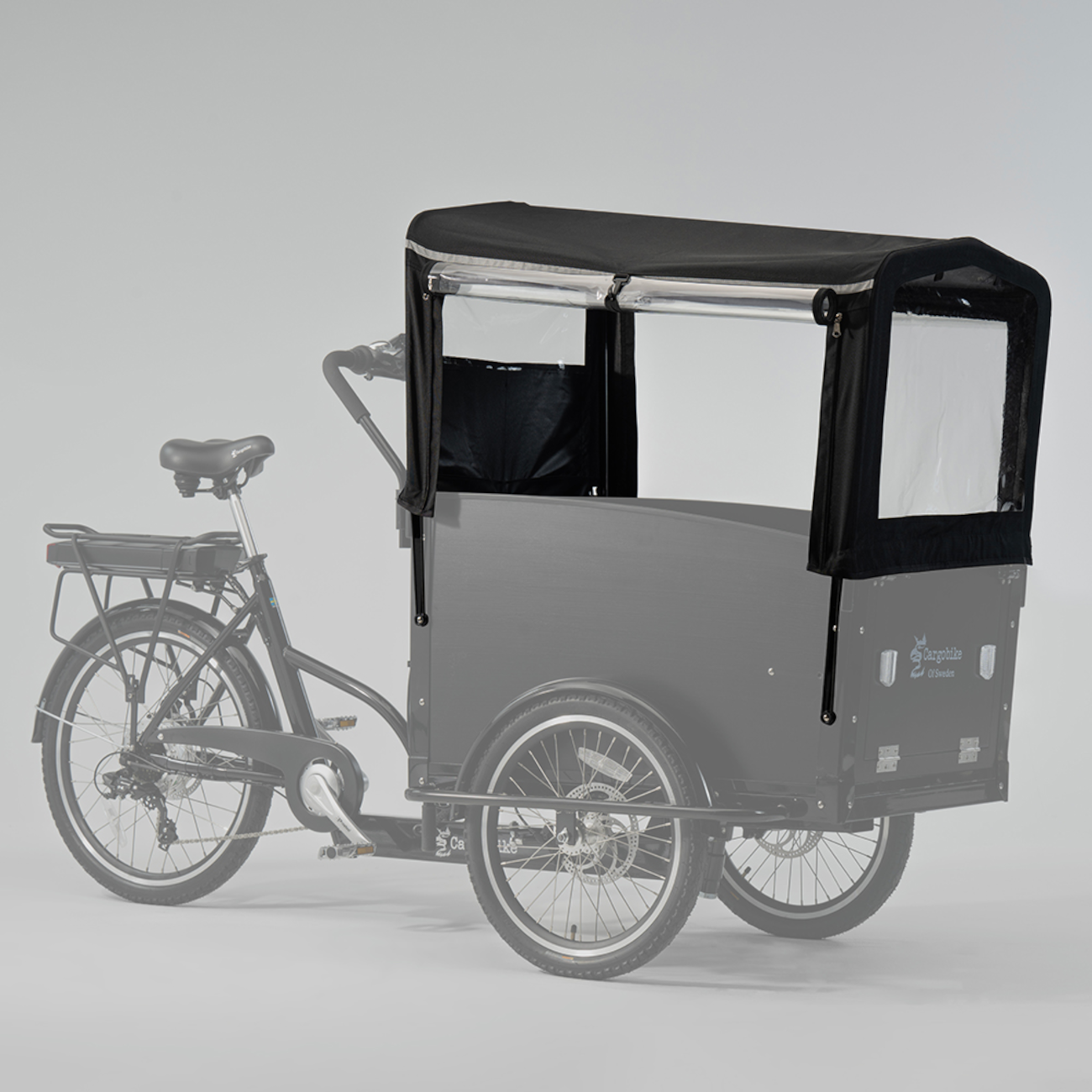 Vihmakate CARGOBIKE Canopy Square Premium for Classic