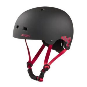 Lastekiiver CAIRN EON J Matte Black Red, must-punane