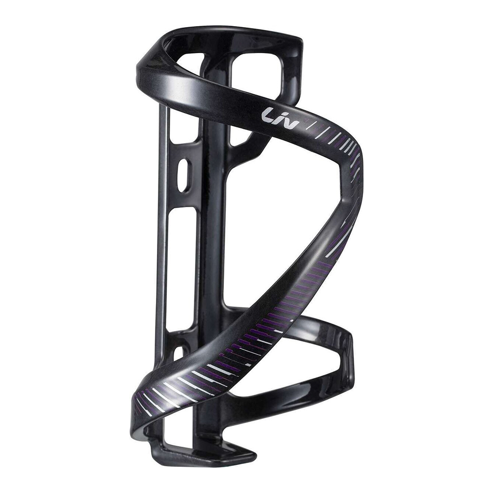 Pudelihoidja LIV Airway Composite Sidepull R, Black/Purple, must-lilla