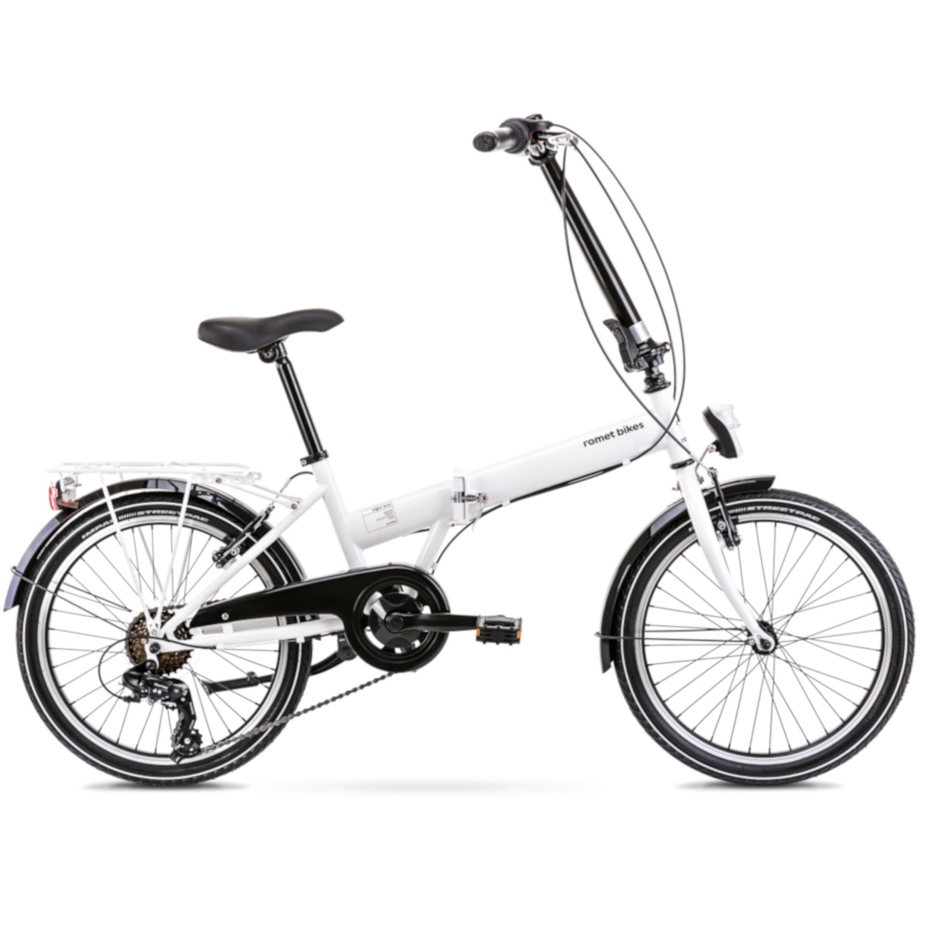 Kokkupandav jalgratas ROMET Wigry Eco, 20" valge