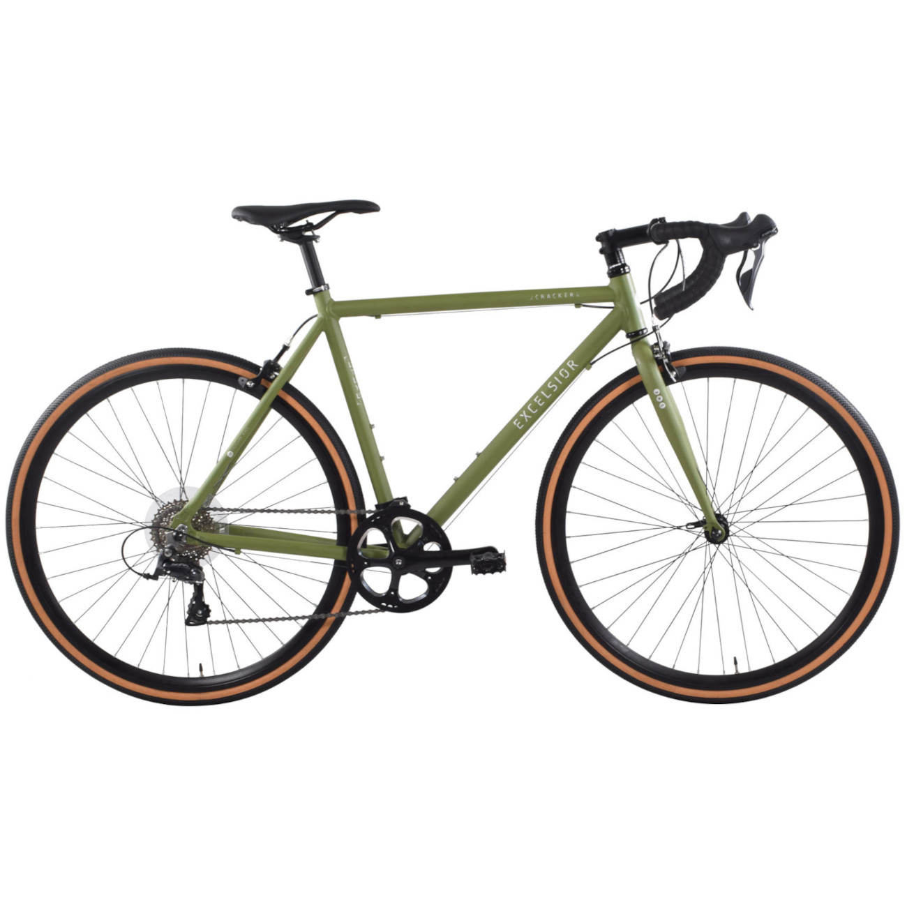 Jalgratas EXCELSIOR Cracker, Khaki Matt (M)