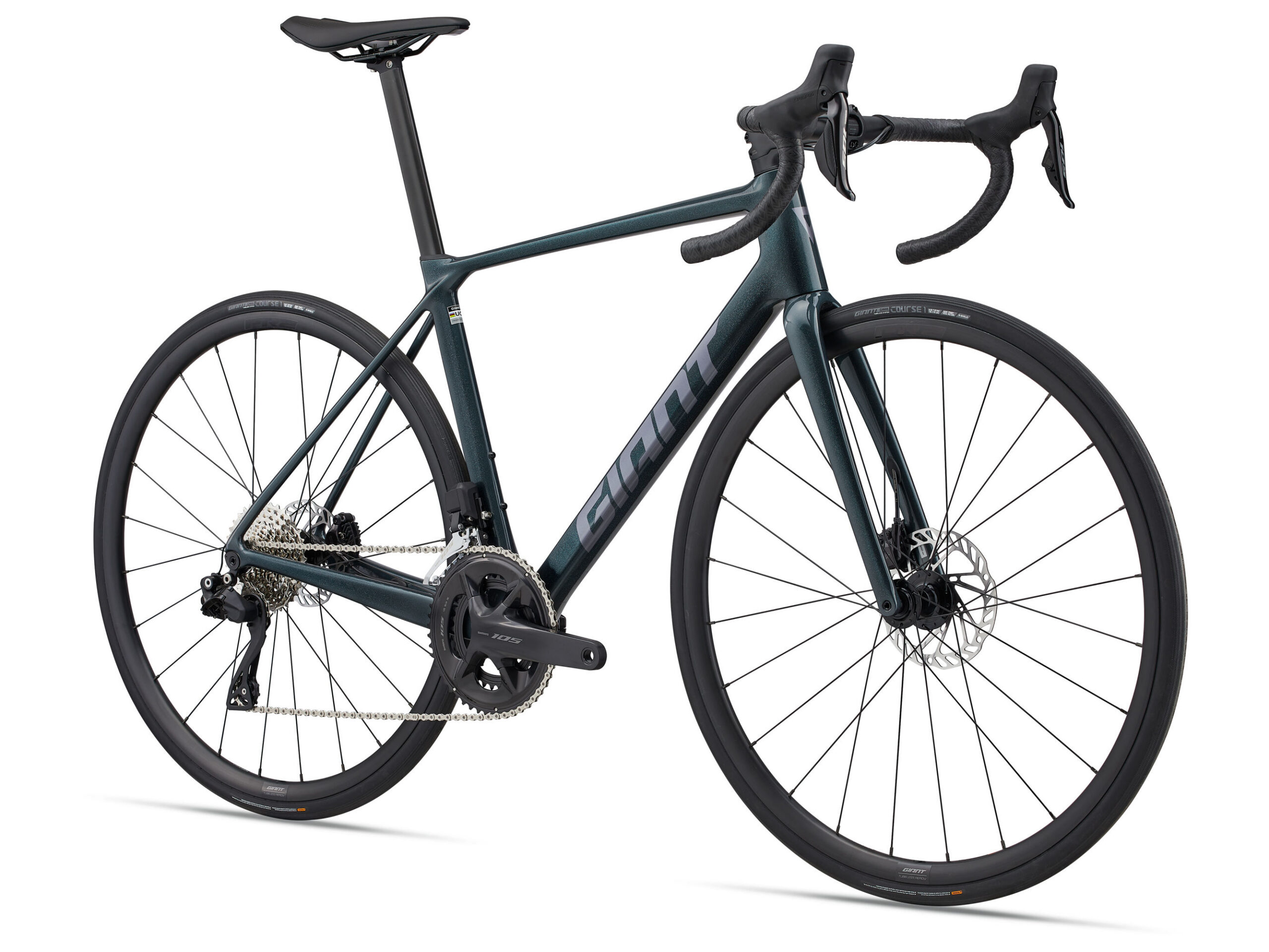 Maanteeratas GIANT TCR Advanced 1 PC (2025) Asphalt Green (XL) - Image 2