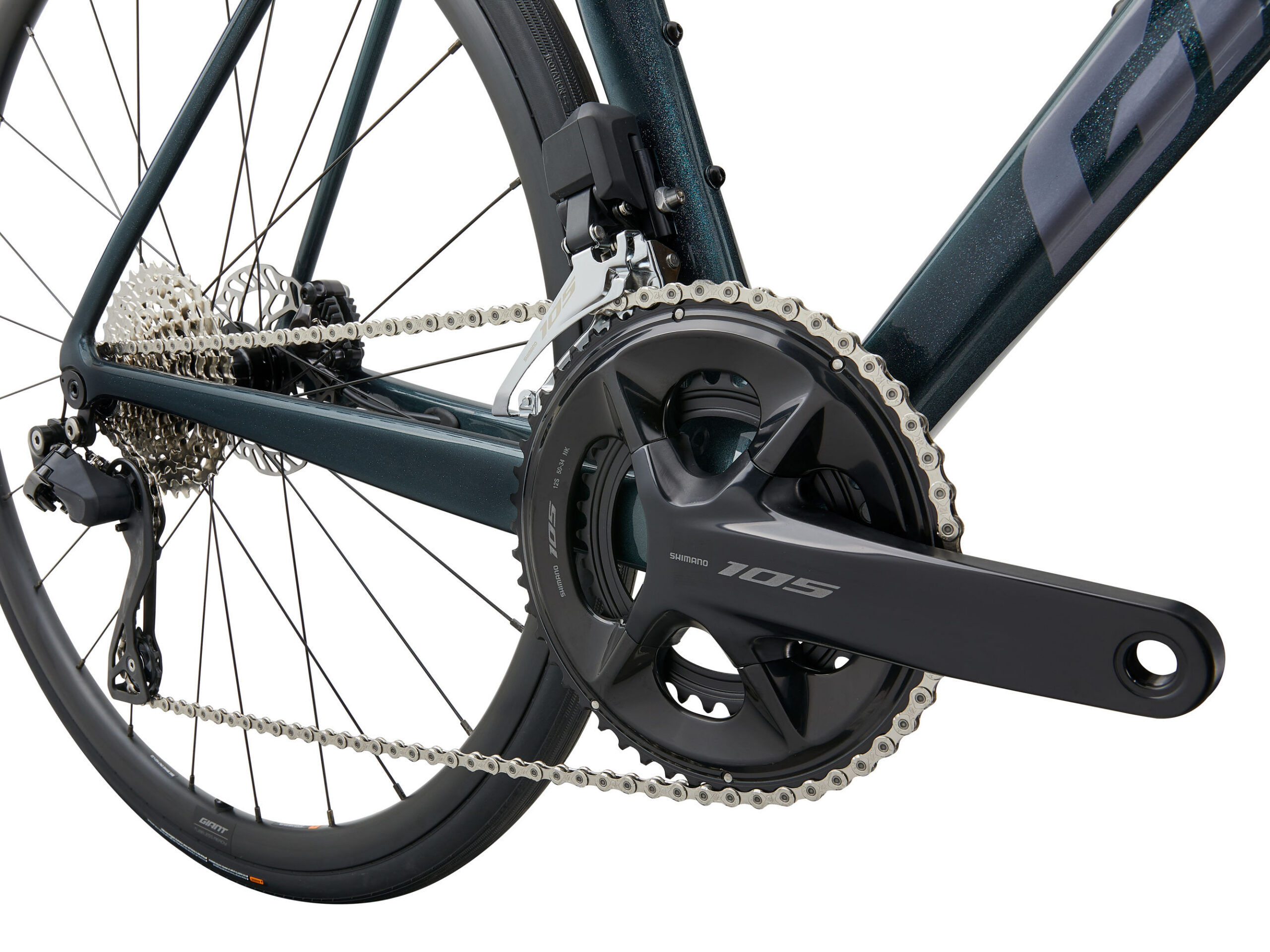 Maanteeratas GIANT TCR Advanced 1 PC (2025) Asphalt Green (XL) - Image 3