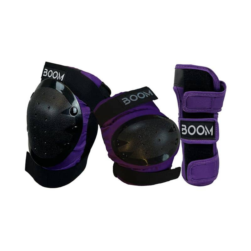 Kaitsmed BOOM Classic Tripple Pad Set, lillad (M)