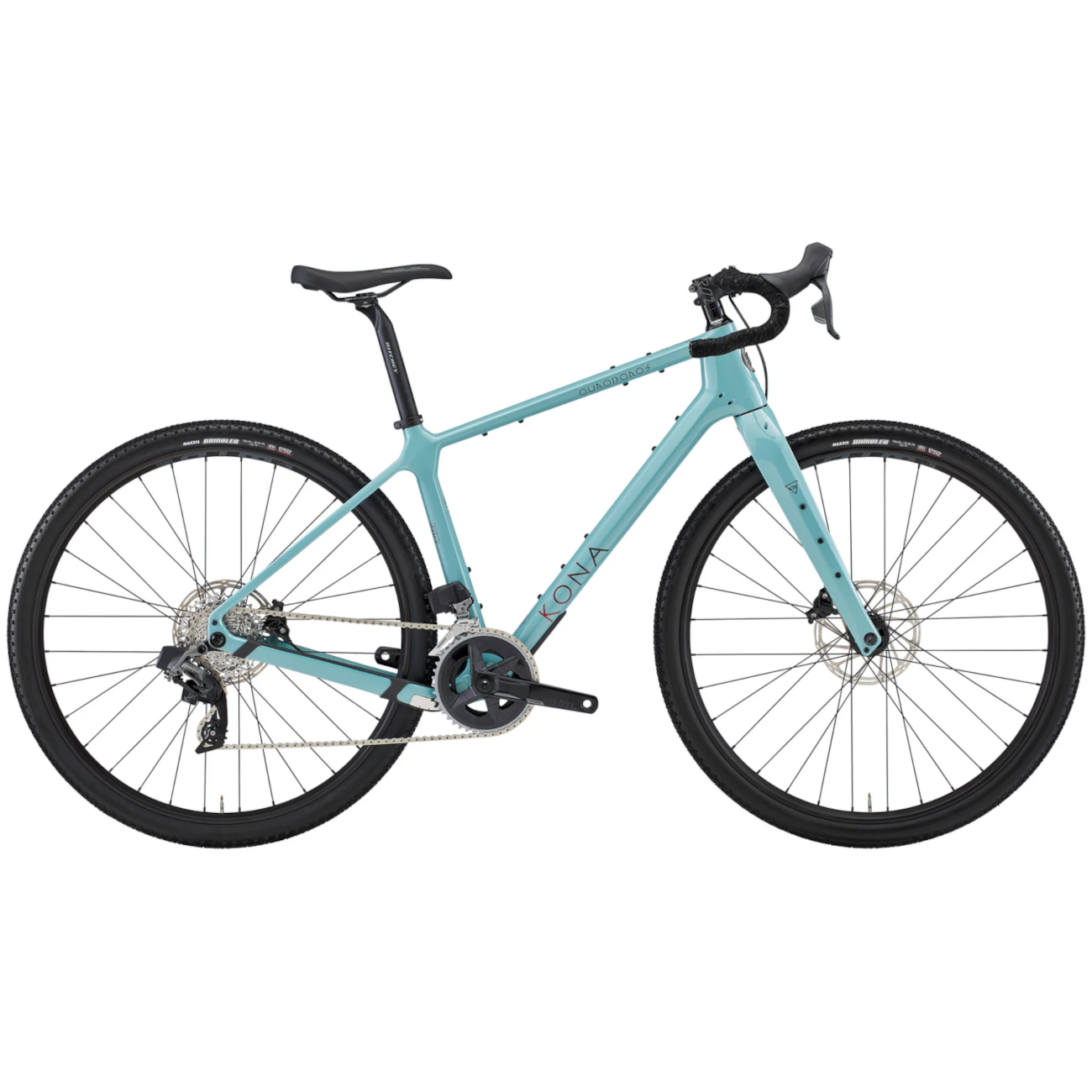 Gravel jalgratas KONA Ouroboros CR/DL, Gloss Harbor Grey (Green) (L)