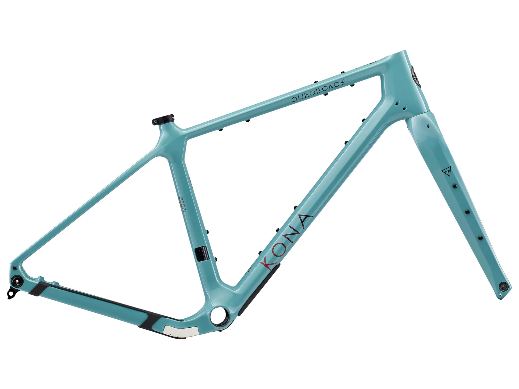 Gravel jalgratas KONA Ouroboros CR/DL, Gloss Harbor Grey (Green) (S) - Image 5