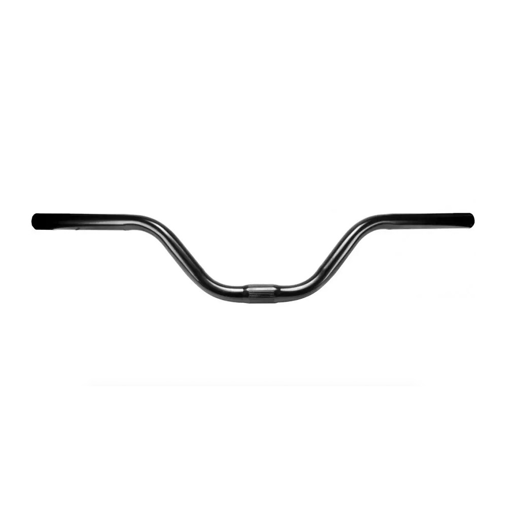 Juhtraud AZIMUT City 600x25,4 mm, rise 100mm, teras, must