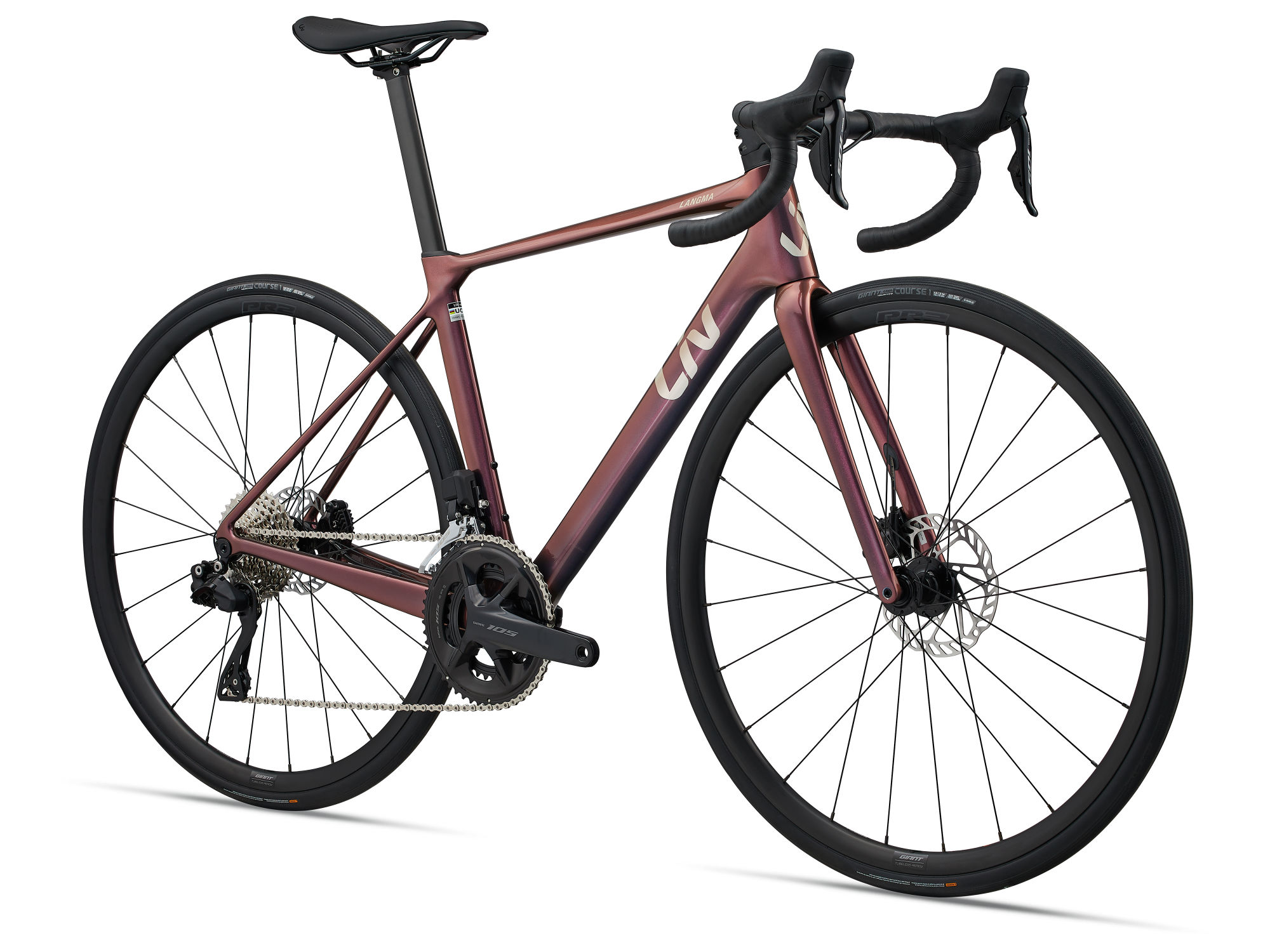 Naiste maanteeratas LIV Langma Advanced 1 QOM (2025) Mechanic Rose (M) - Image 2