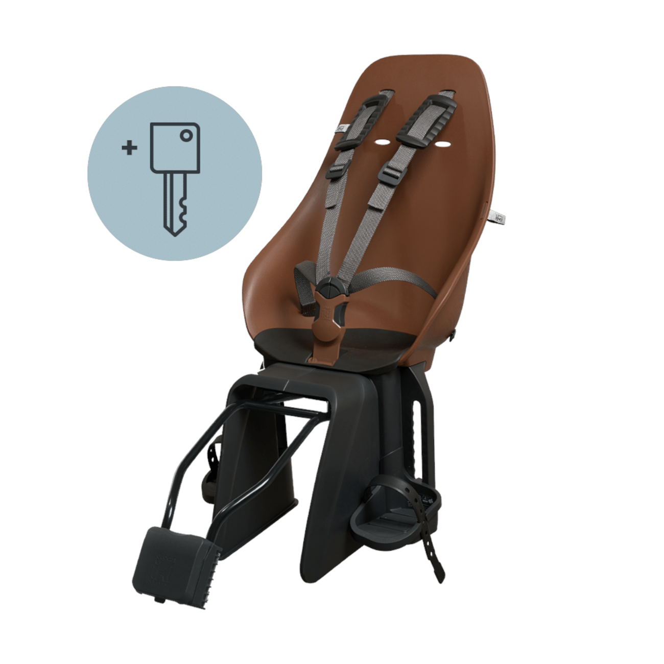 Lastetool raamikinnitusega URBAN IKI Ta-ke BIO, Haniwa Brown/Bincho Black