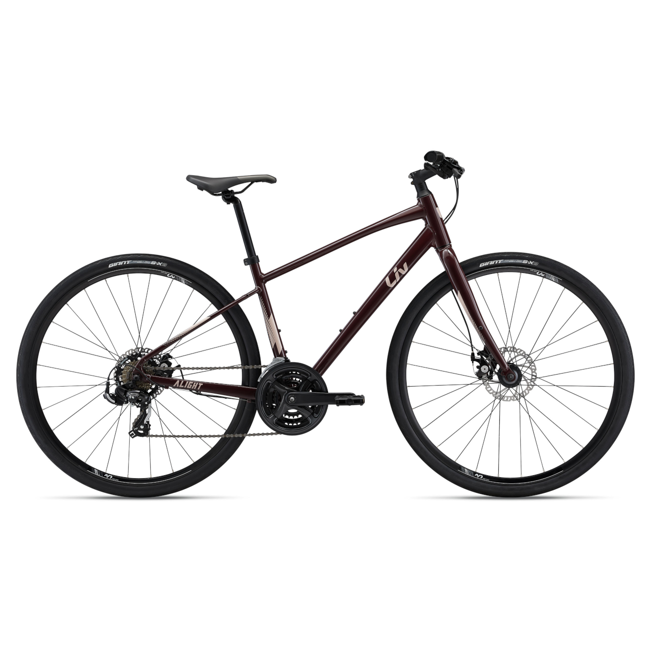 Naiste jalgratas LIV Alight 3 DD Disc, Figuier (M)