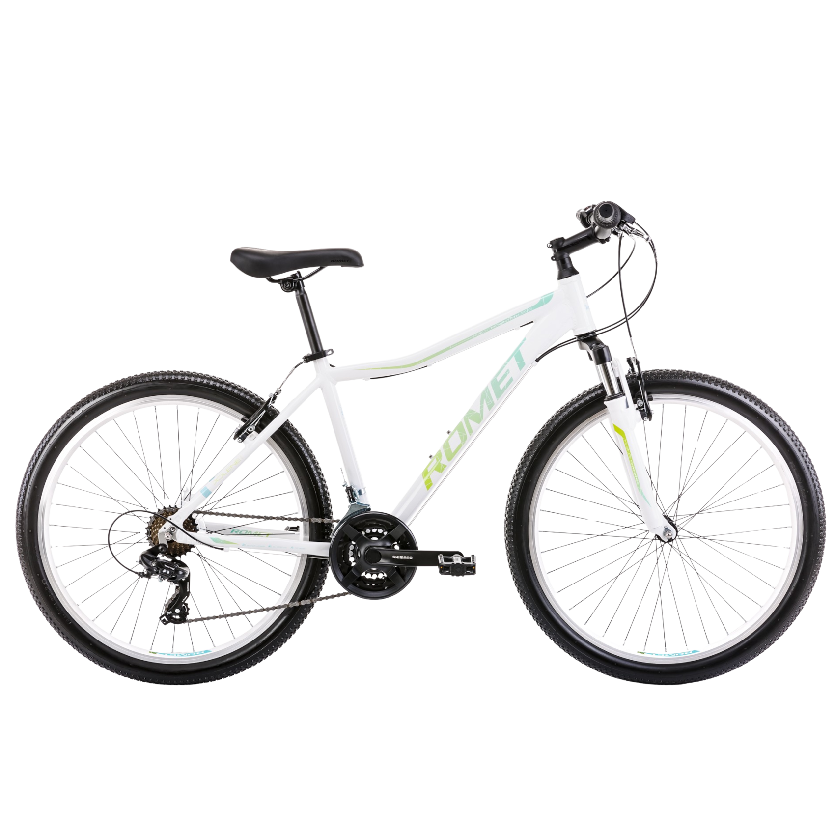 Jalgratas ROMET Jolene 6.0, 26" valge-roheline (M)