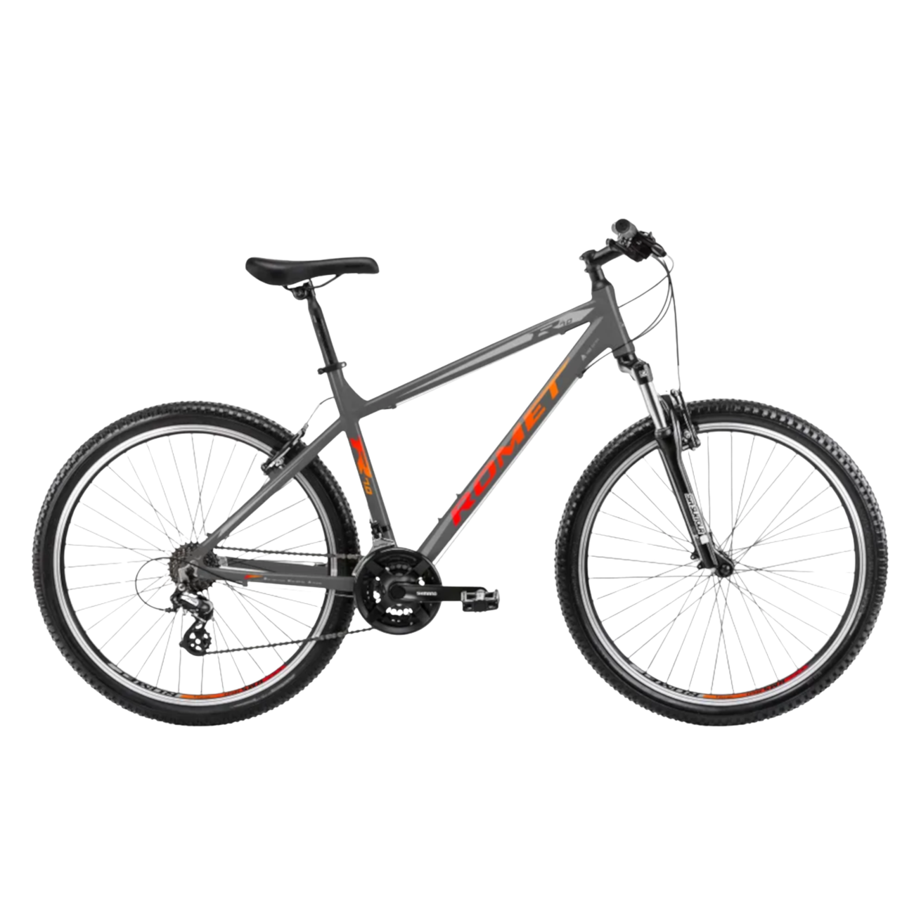 Jalgratas ROMET Rambler R7.0: 27.5", hall-punane