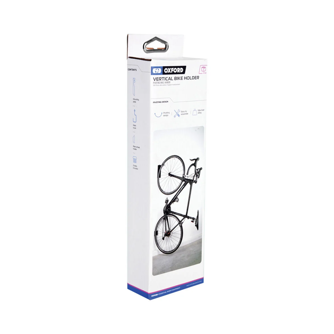 Jalgrattahoidja seinale OXFORD Vertical Bike Holder