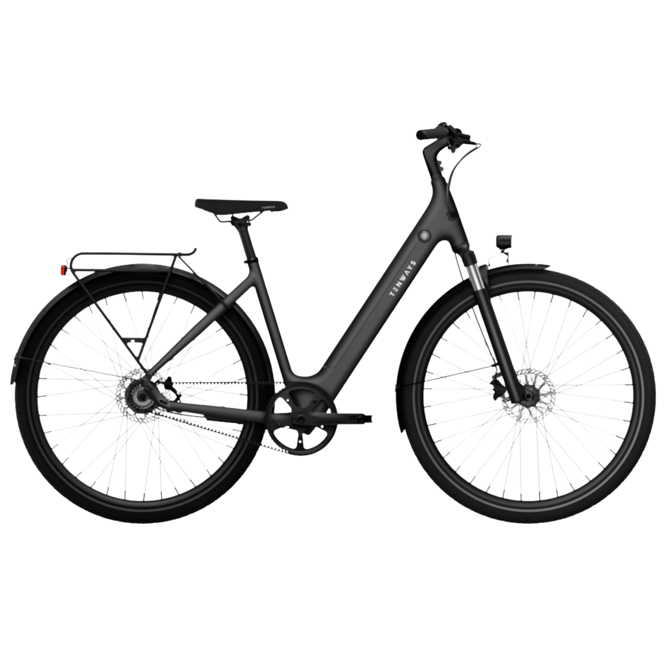 Elektrijalgratas TENWAYS CGO800S (2025) Midnight Black