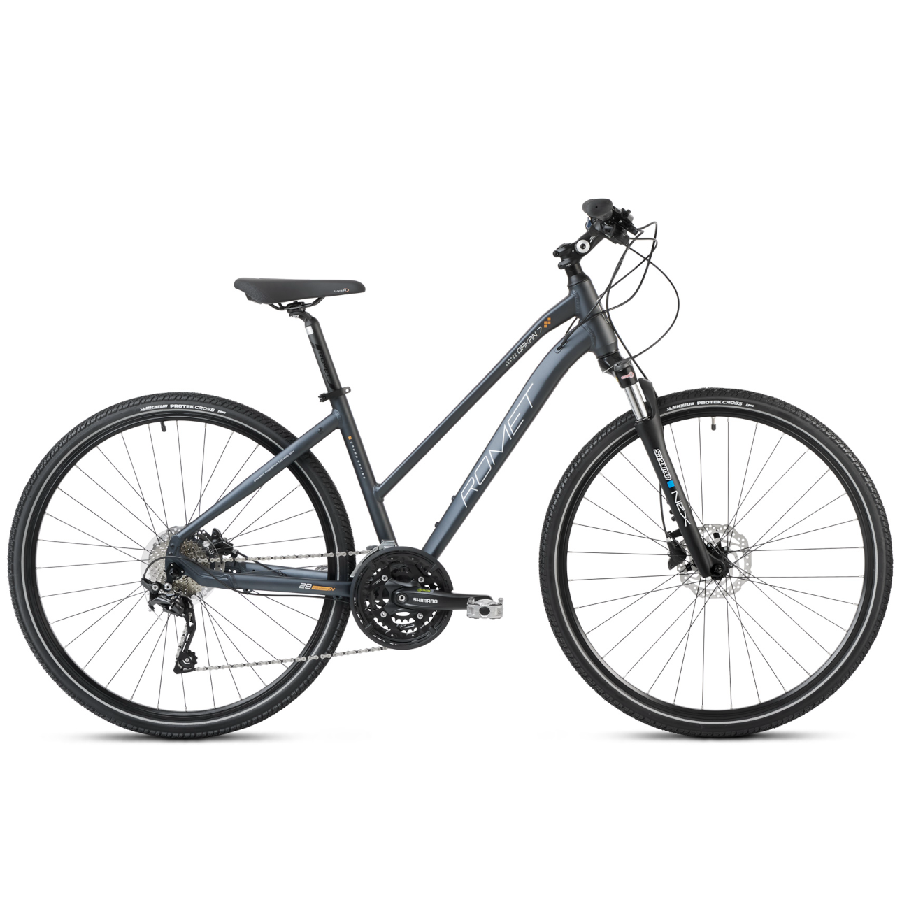 Jalgratas ROMET Orkan 7 D, tumehall (L)