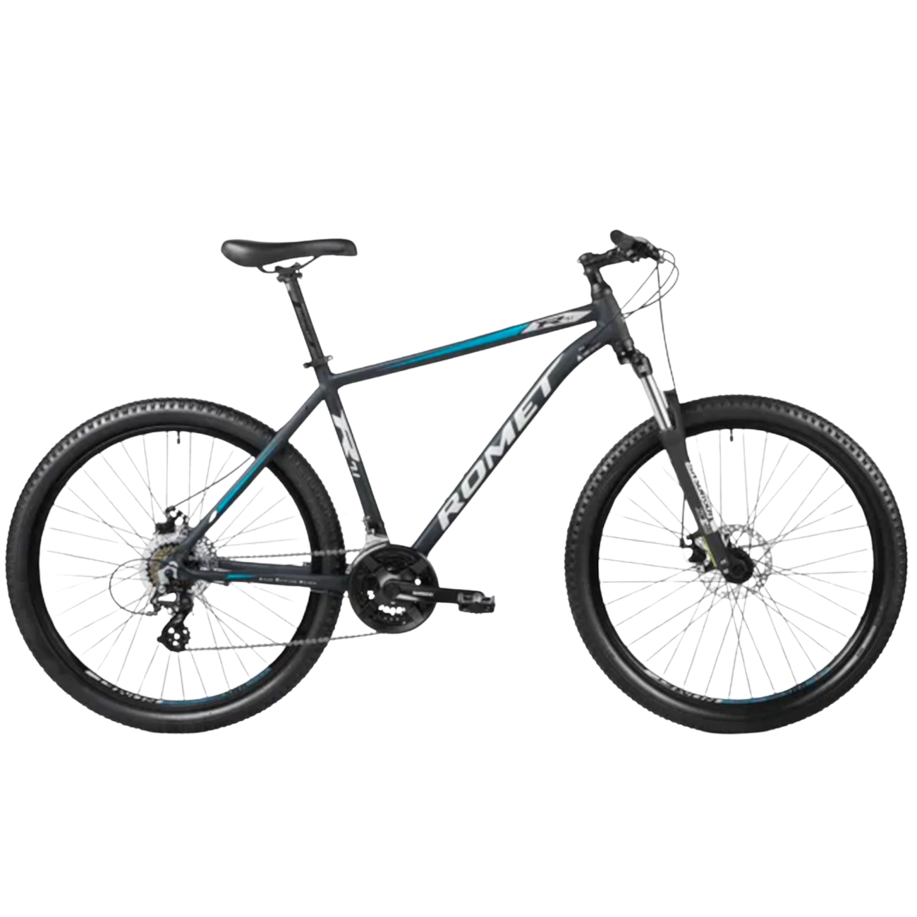 Jalgratas ROMET Rambler R7.2: 27,5", must-sinine-hall (XL)