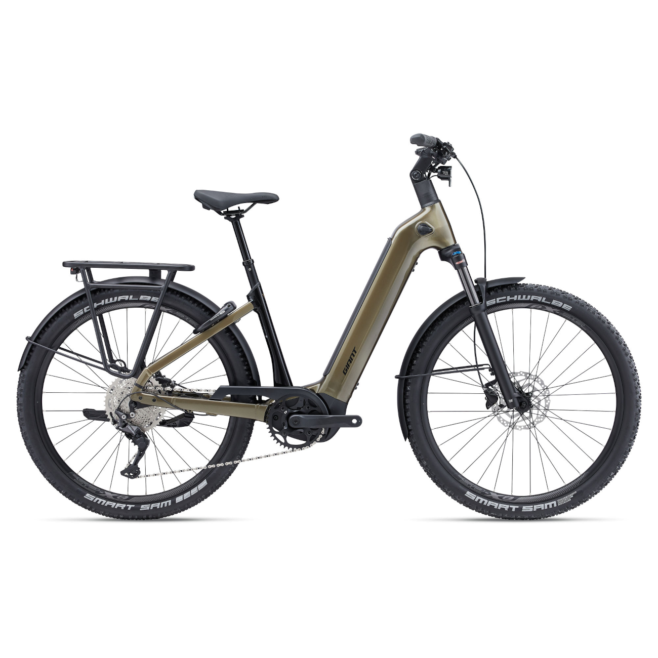 Elektrijalgratas GIANT Anytour X E+ 3, 27,5" Pyrite Brown (L)