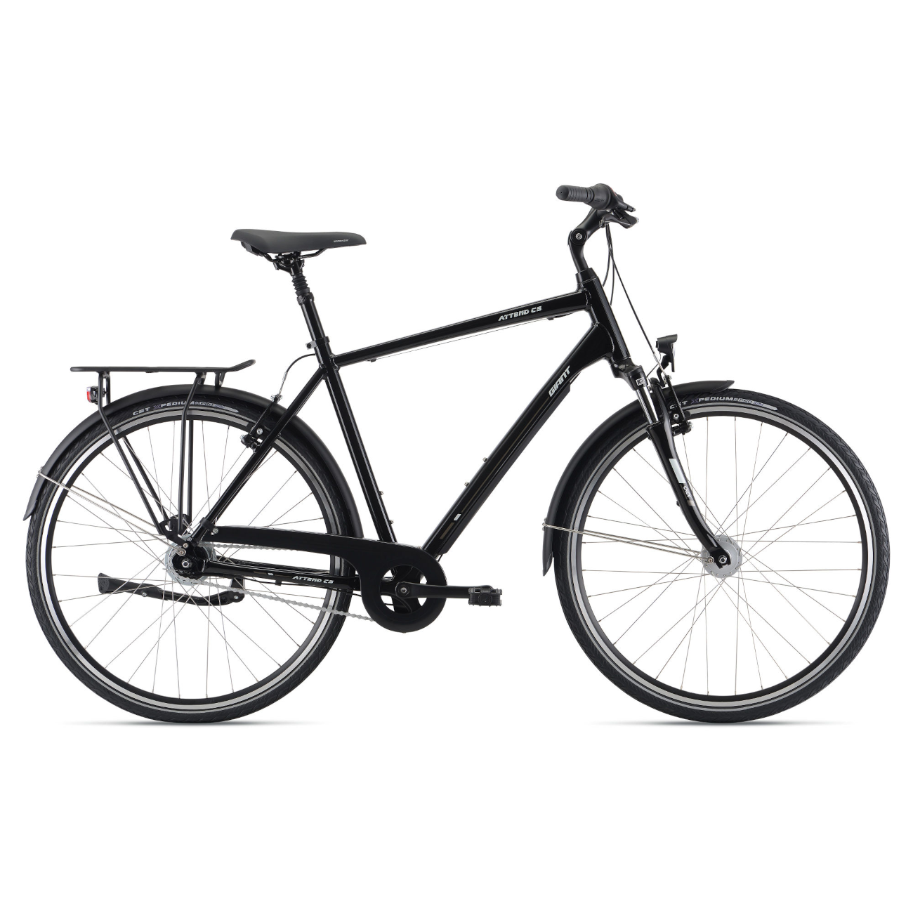 Meeste jalgratas Giant Attend CS GTS, Black (XXL)