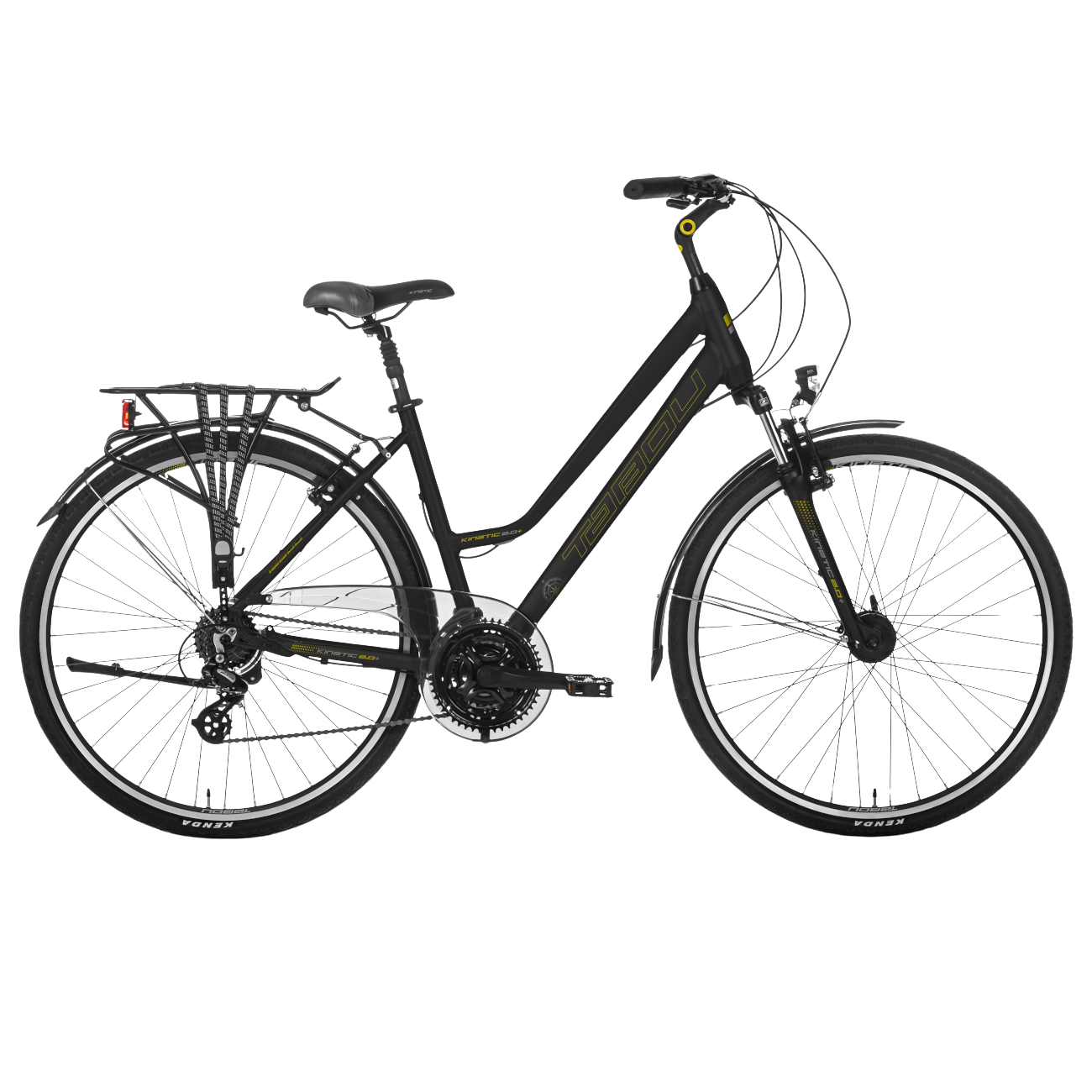Naiste jalgratas TABOU Kinetic 2.0 PLUS W, 28" must-kuldne (L)