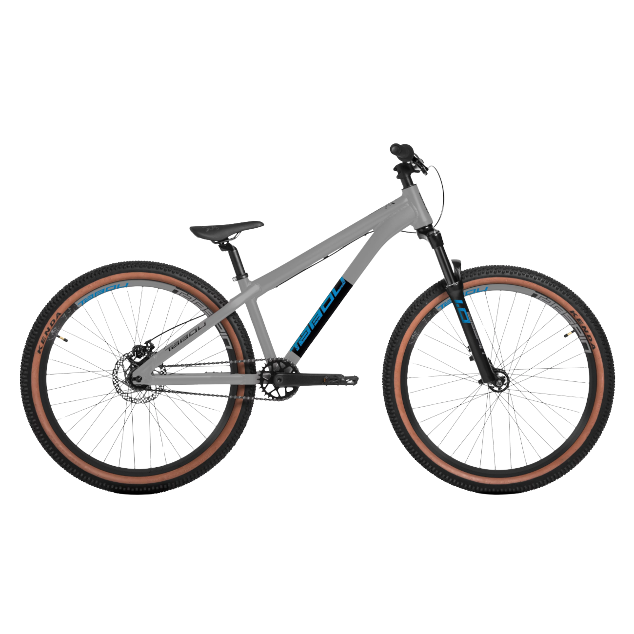 Jalgratas TABOU Tabspin 1.0, 26" hall-must (L)