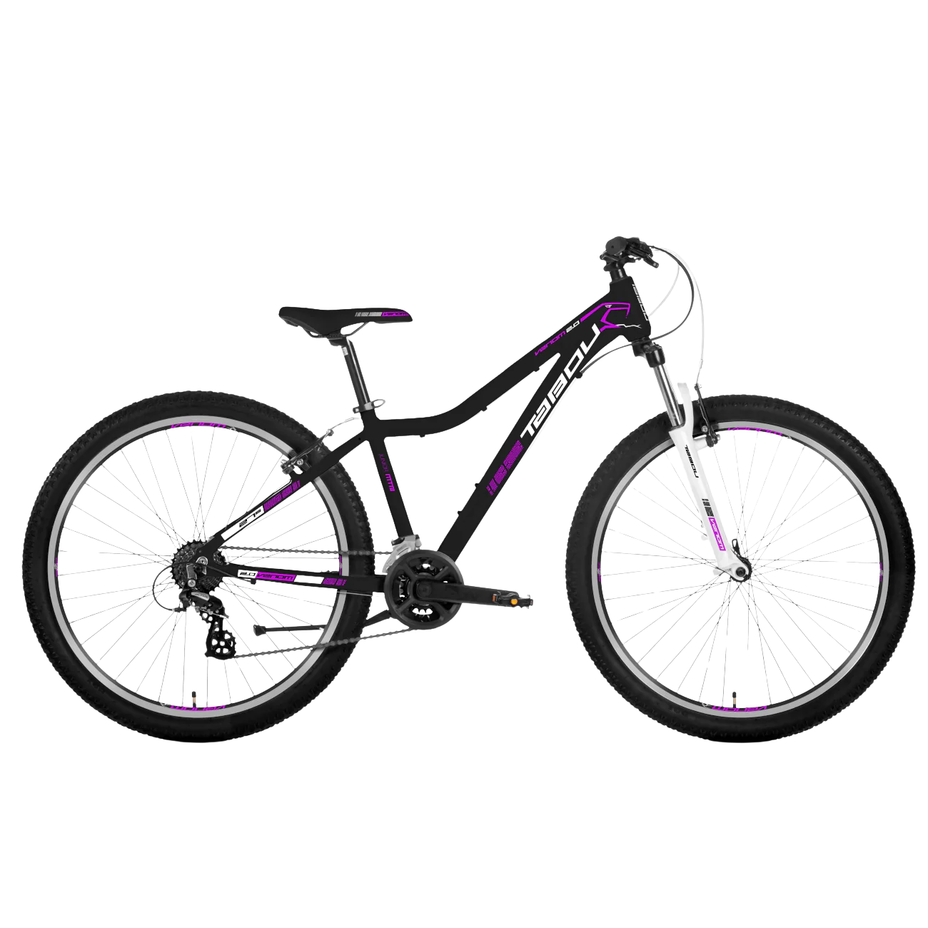Jalgratas TABOU Venom 2.0 W, 27,5" must/lilla (M)
