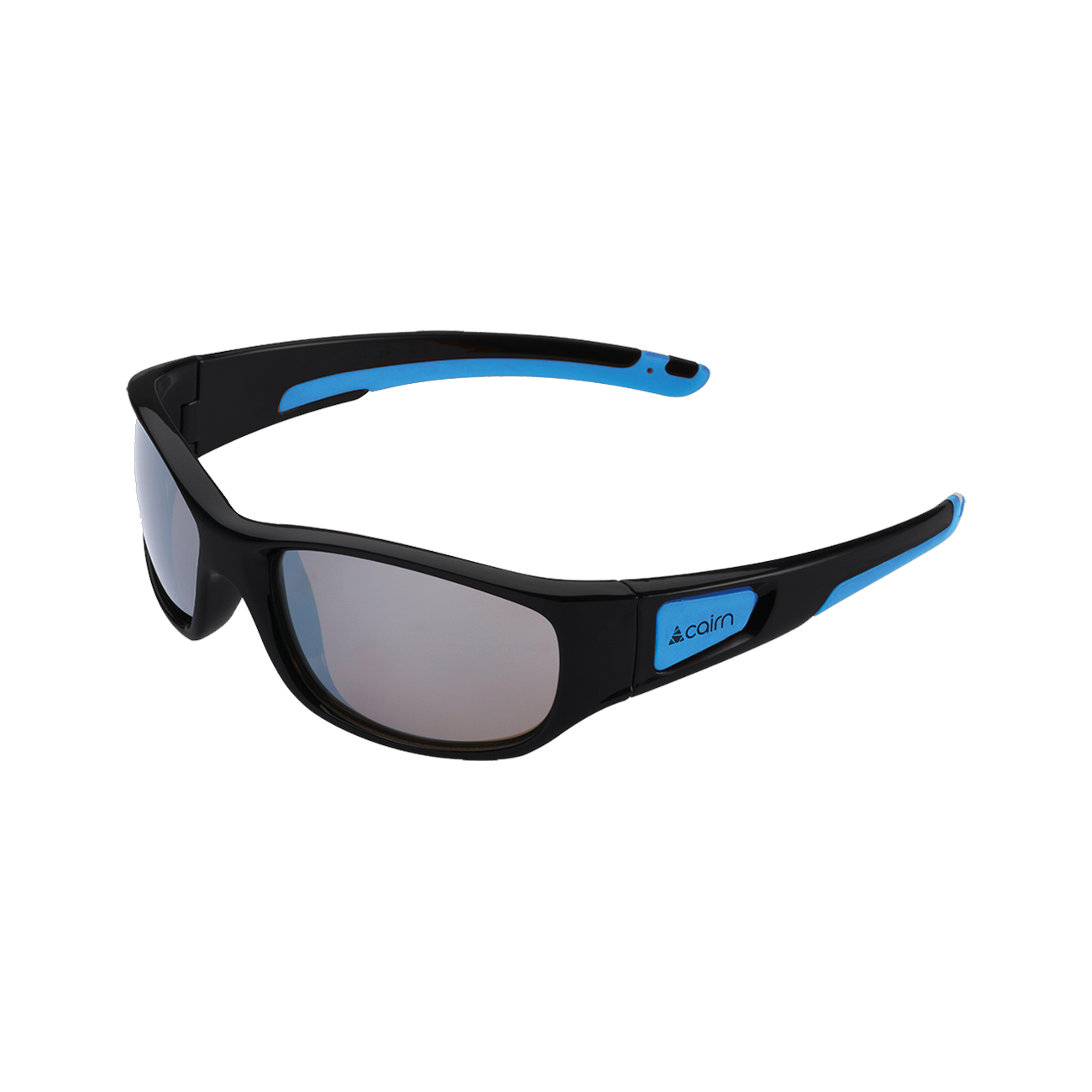 Laste päikeseprillid CAIRN Play, Matte Black Blue