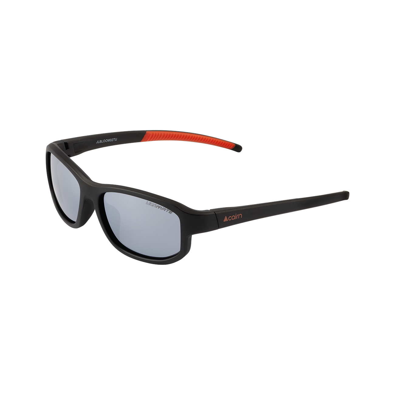Laste päikeseprillid CAIRN Bloom, Matte Black Bright Red