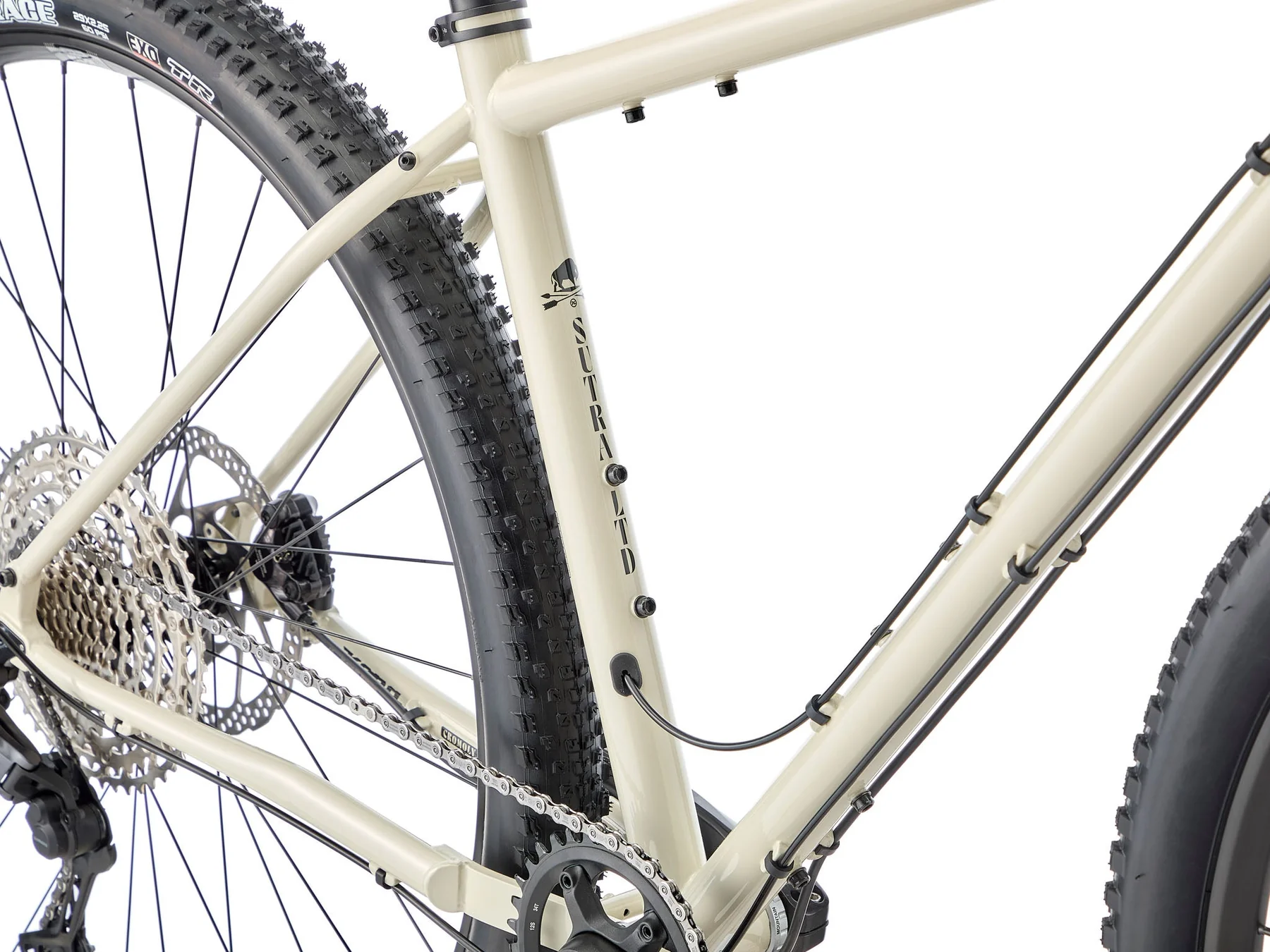 Gravel jalgratas KONA Sutra LTD (2025) 29" Gloss Bone (White) (S) - Image 2