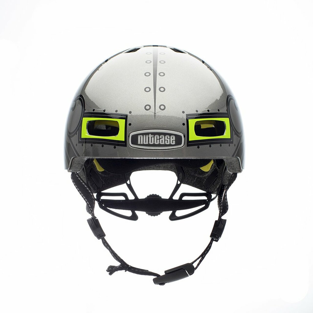 Jalgrattakiiver Nutcase Robo Boy Gloss MIPS 48-52cm - Image 3