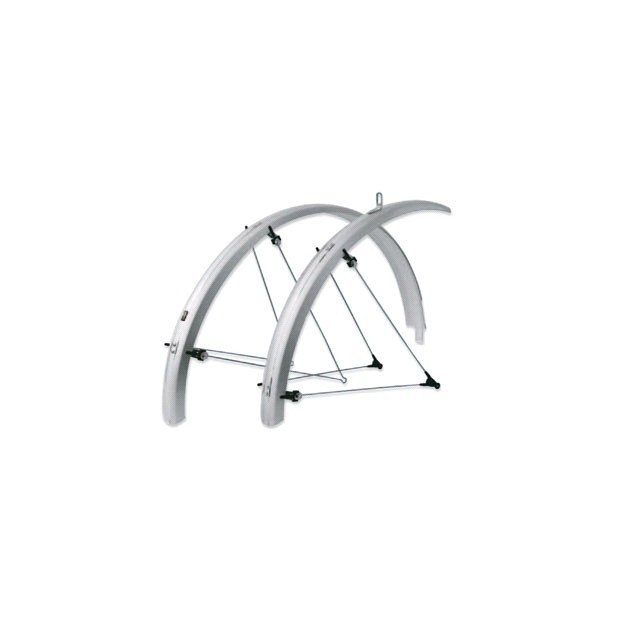 Porilauad SKS Bluemels Shiny 28" 45 mm, Silver