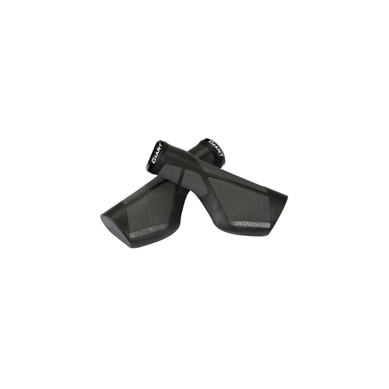 Käepidemed GIANT ERGO MAX LOCKON GRIP BLACK/GRAY, must