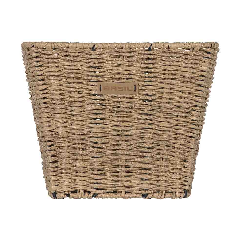 Esikorv BASIL Bremen Rattan Look FM, Seagrass, helepruun - Image 2