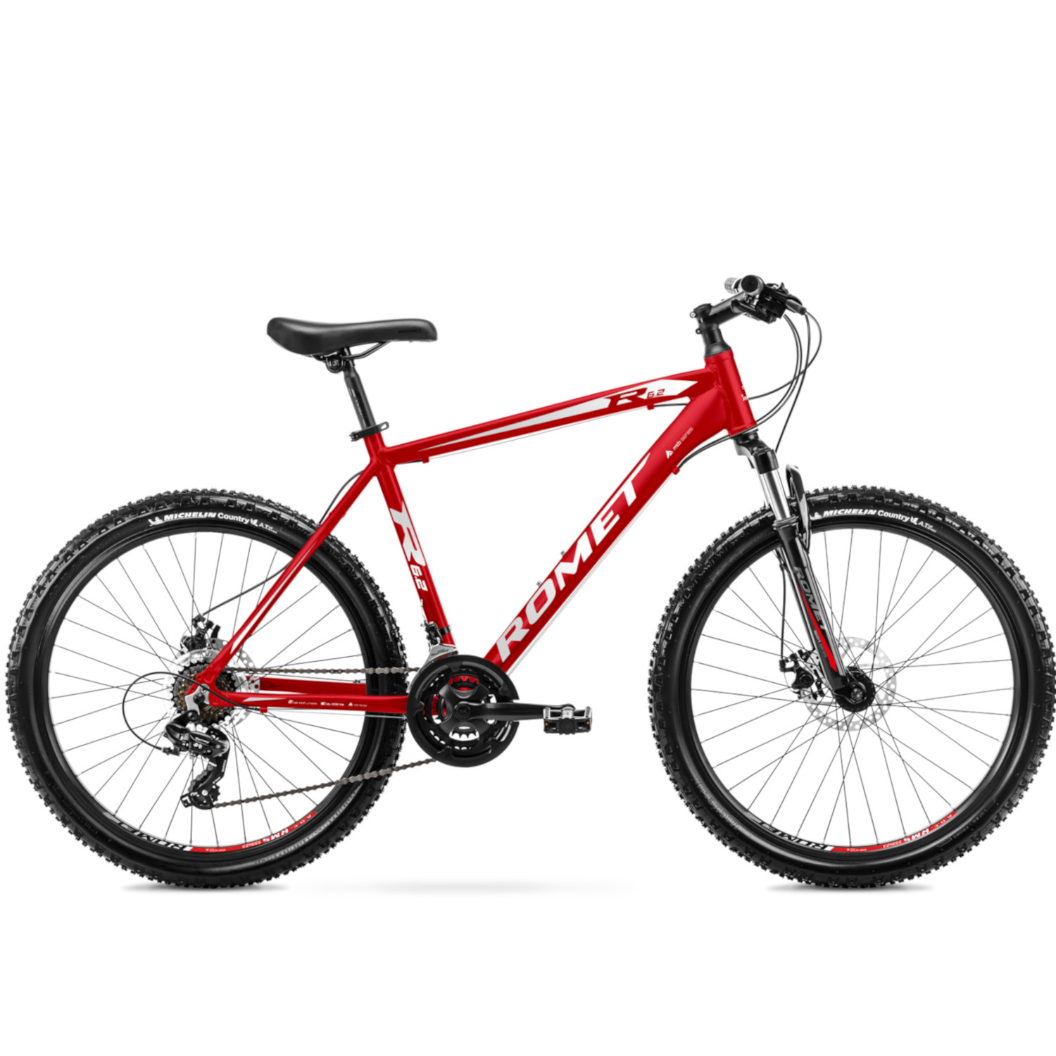 Jalgratas Romet Rambler R6.2, 26" punane (M)