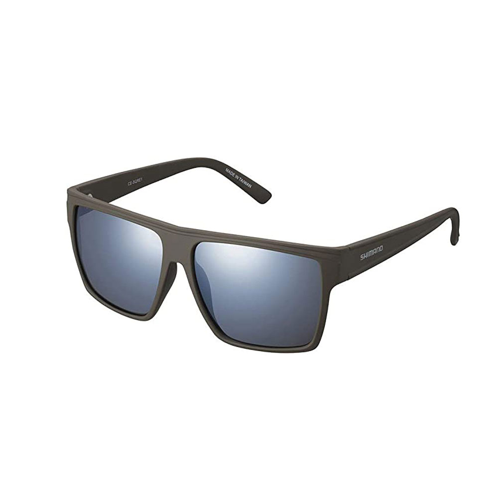 Päikeseprillid SHIMANO Matte Olive, Smoke Silver Mirror