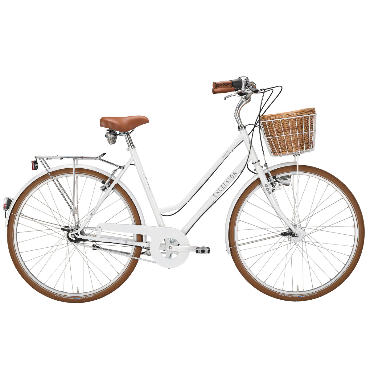 Jalgratas Excelsior Glorious, 28", 7 käiku, valge (M)