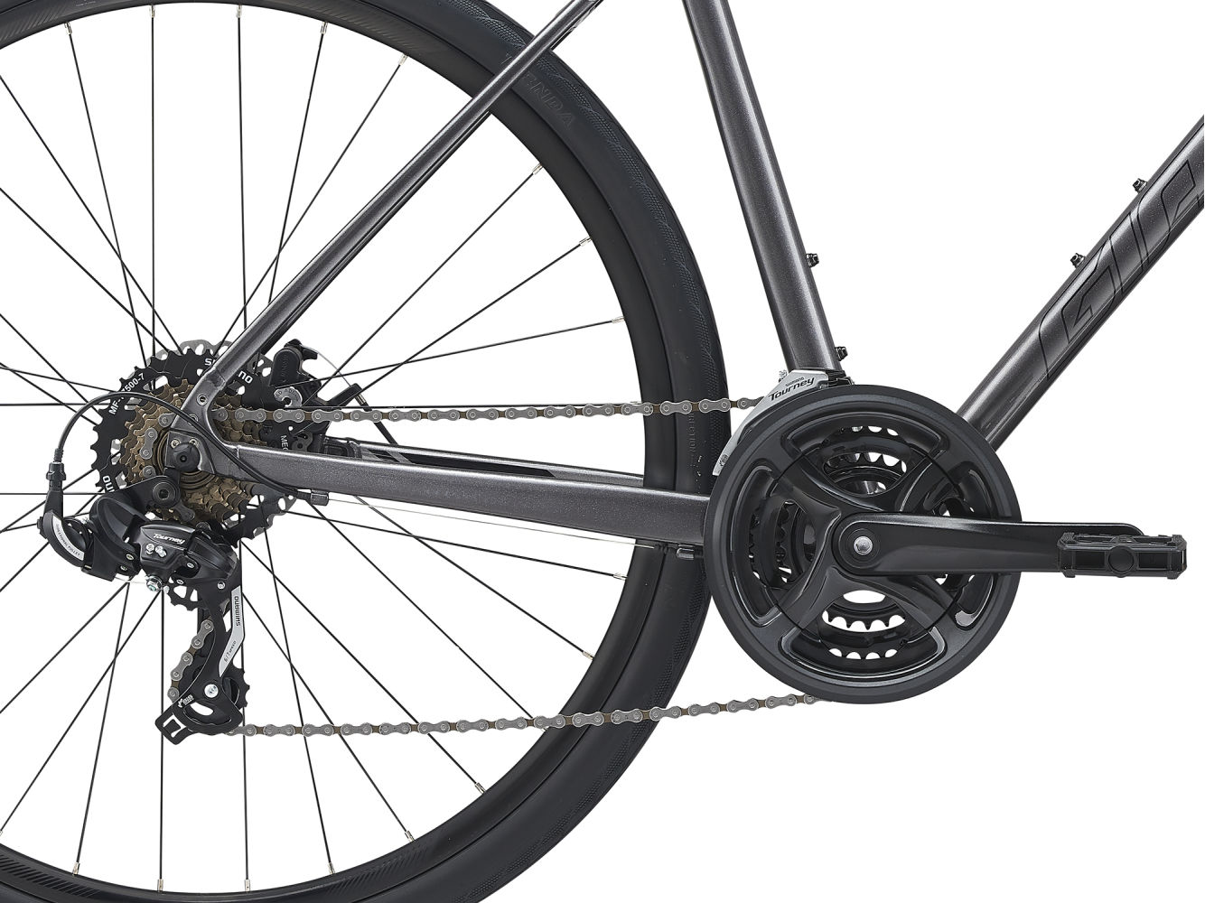 Jalgratas Giant Escape Disc 3 Metallic Black (S) - Image 4