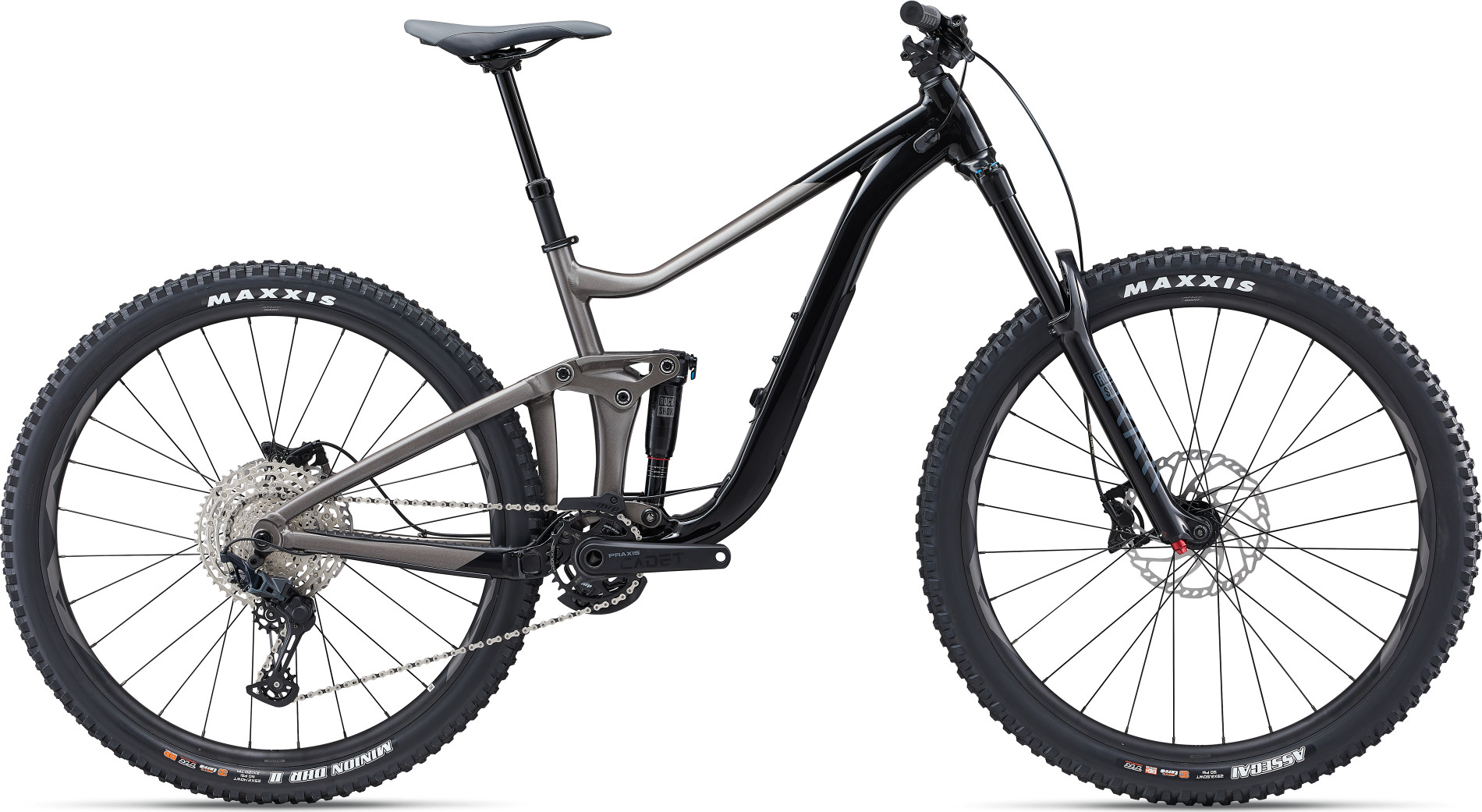 Maastikuratas GIANT Reign 29 2, Black/Metal (S)