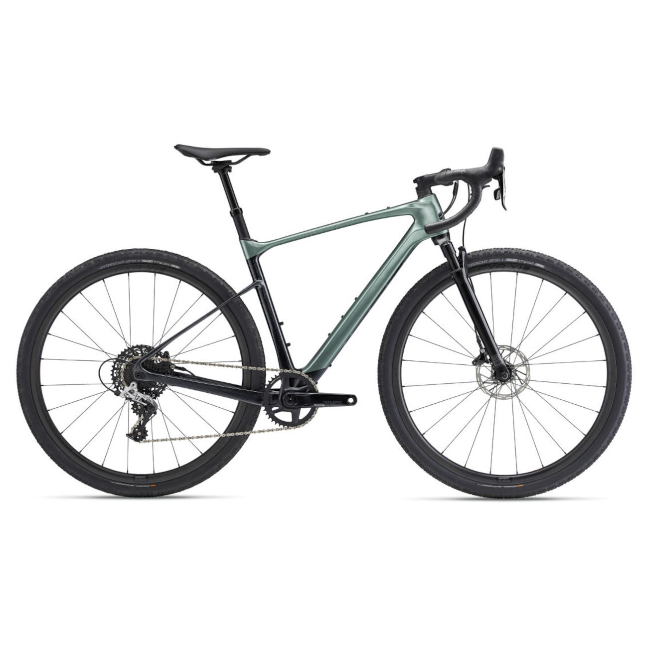 Gravel ratas GIANT Revolt X Advanced Pro 2, Misty Forest (M)