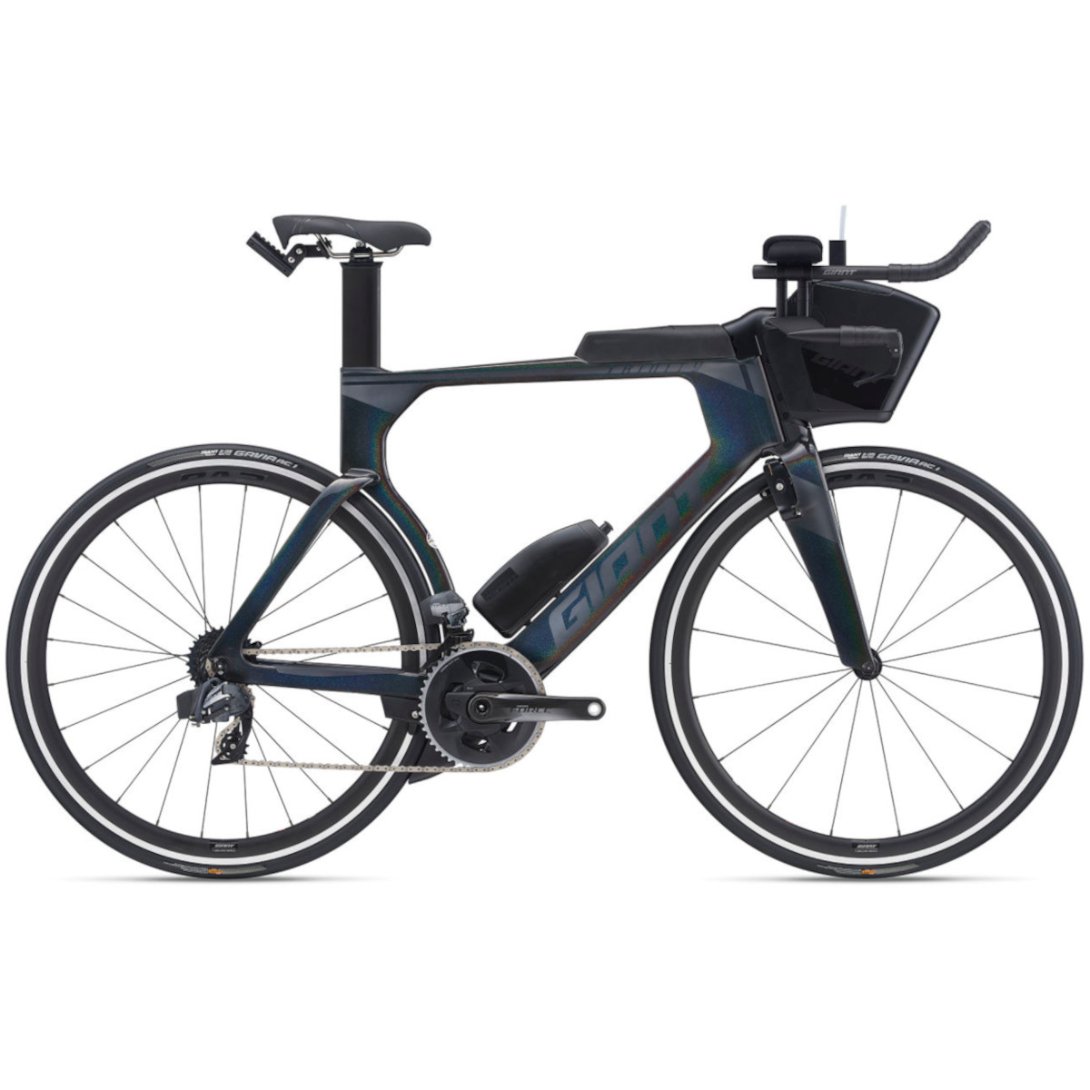 Maanteeratas Giant Trinity Advanced Pro 1, Rainbow Black (S)