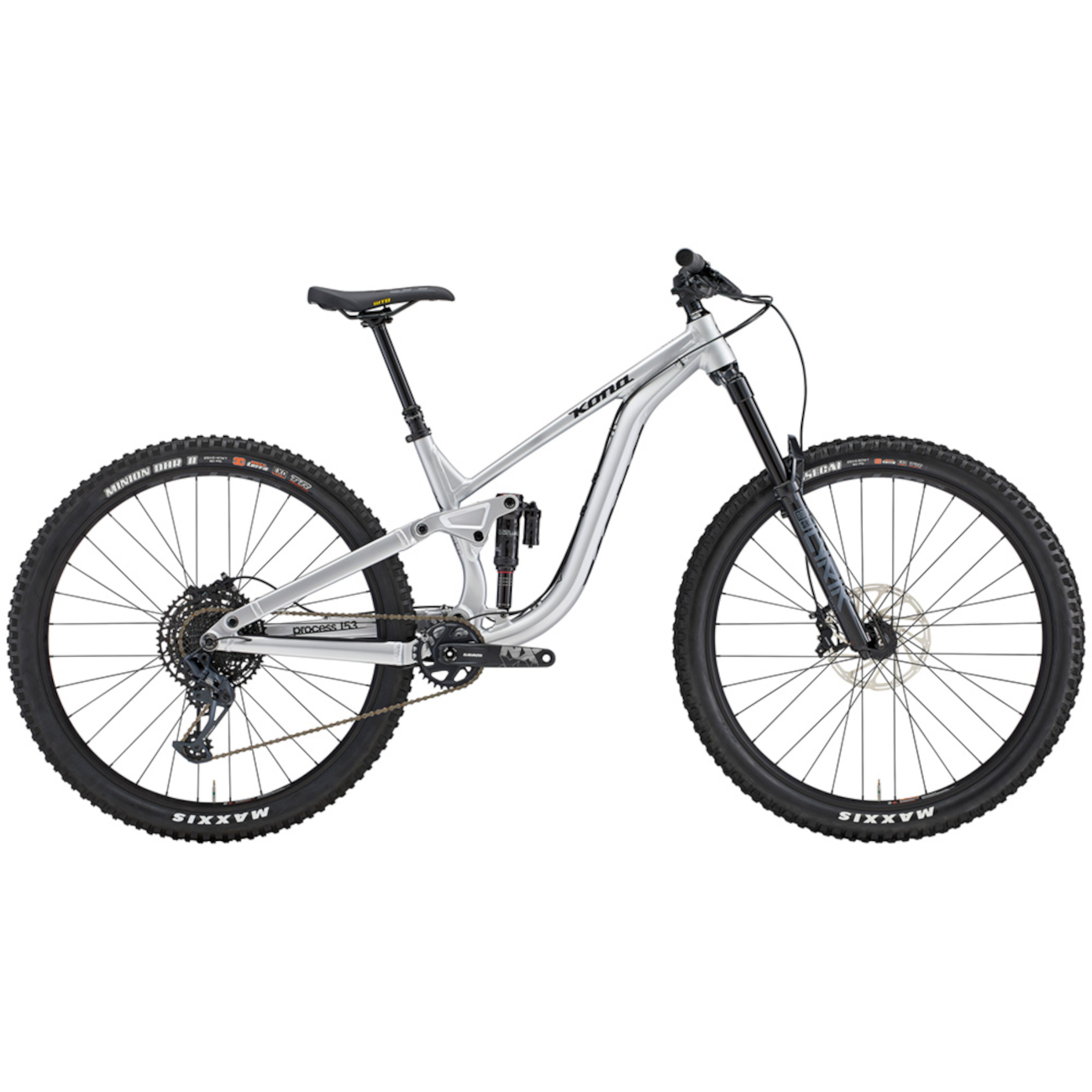 Jalgratas KONA Process 153 DL 29, Gloss Faux Chrome (XL)