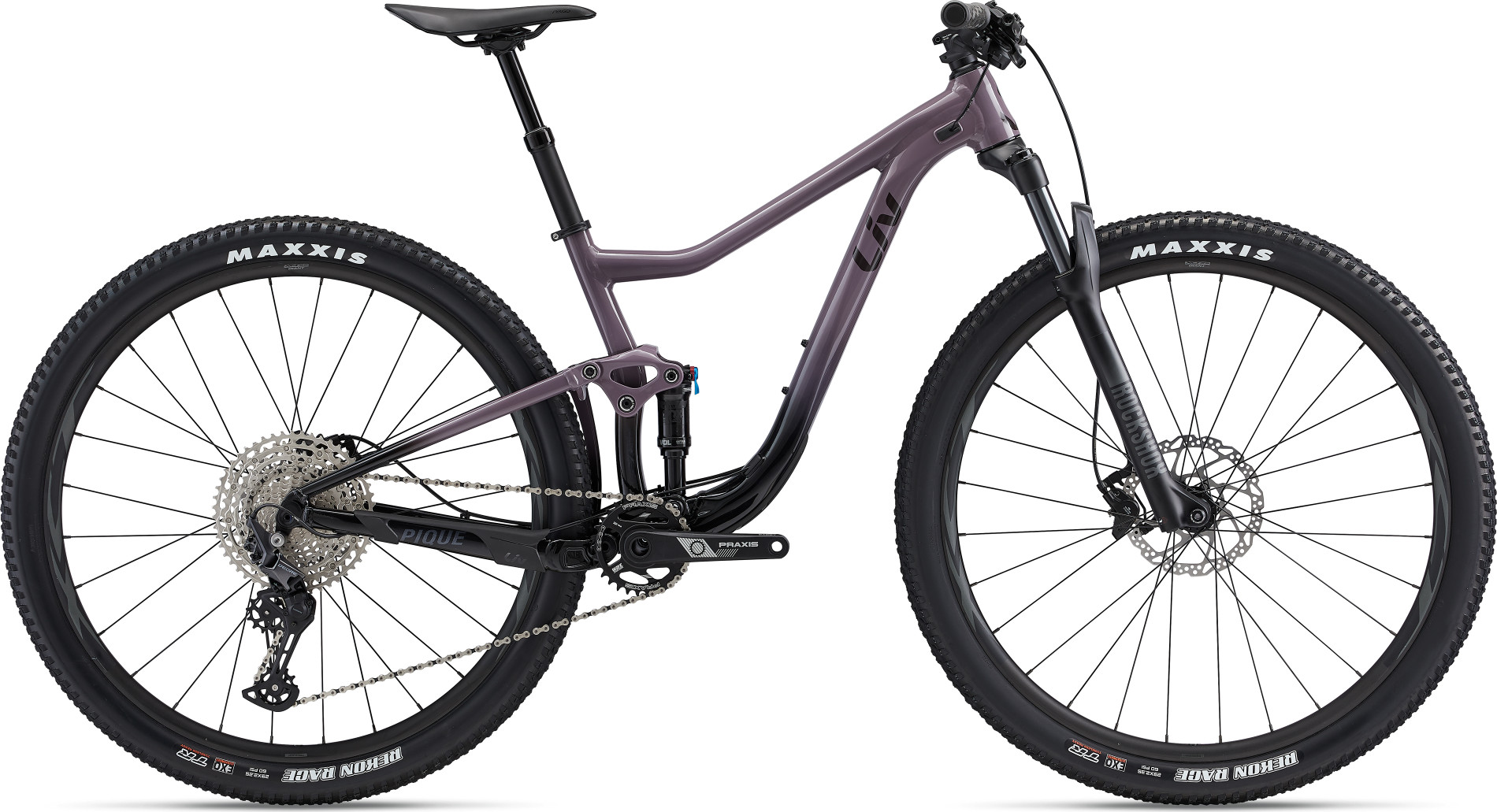 Jalgratas naistele LIV Pique 29 2, Purple Ash (XS)