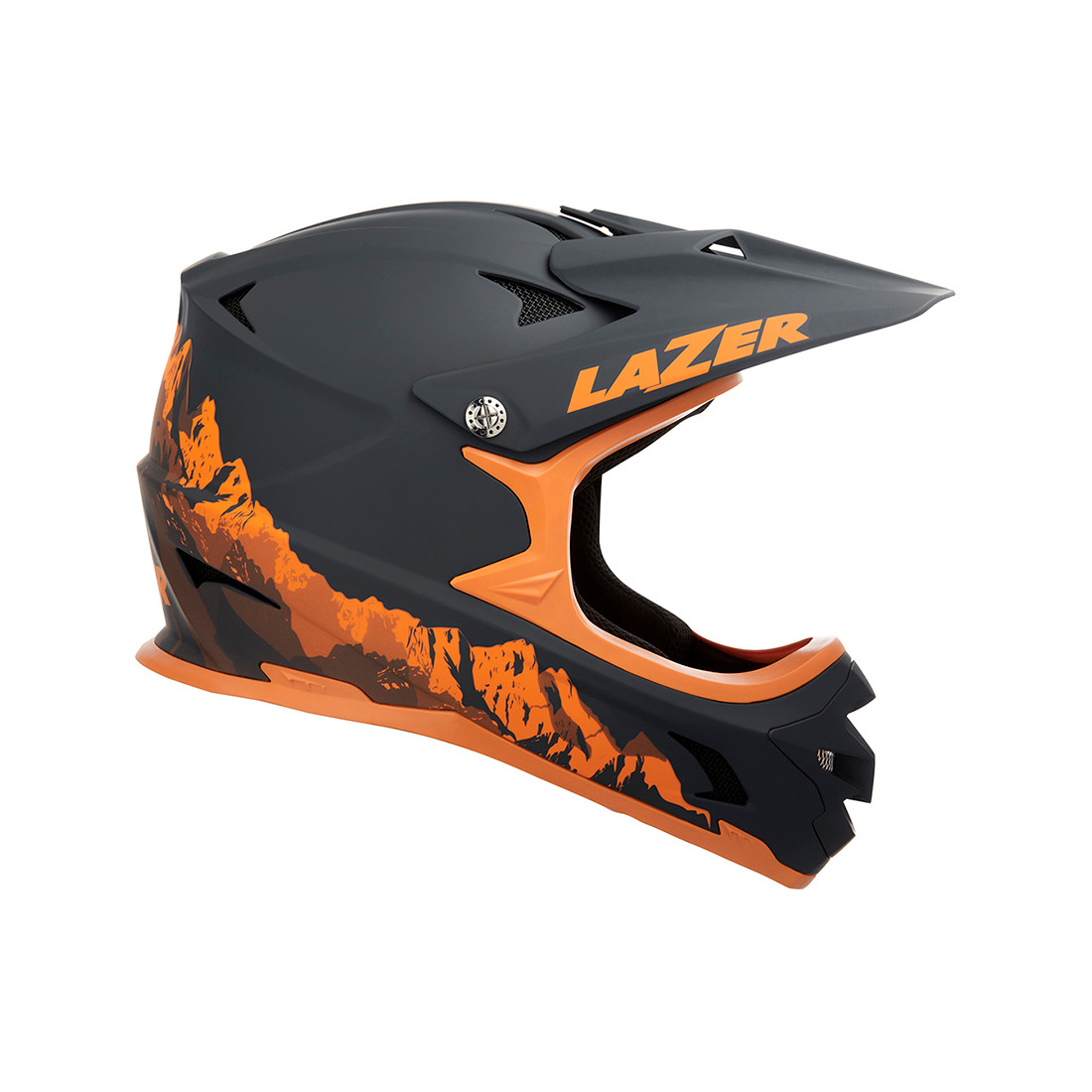 Kiiver LAZER Phoenix+, Matte Cobalt Orange (XL)