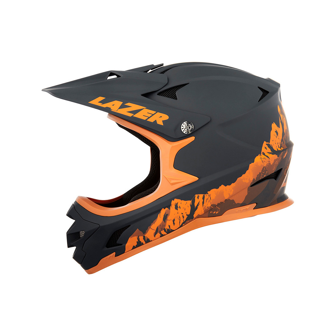 Kiiver LAZER Phoenix+, Matte Cobalt Orange (L) - Image 2