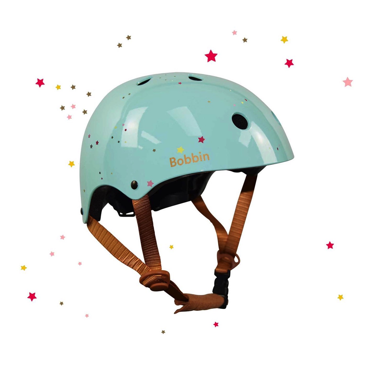Lastekiiver BOBBIN Starling, Green Multi Stars (S/M)